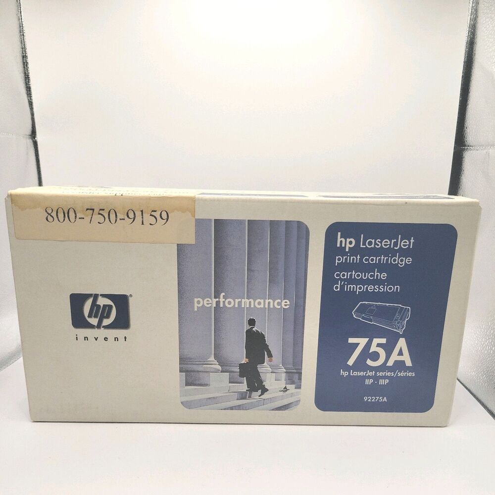 GENUINE HP LaserJet Toner Cartridge 92275A 75A - Black -Brand New in Sealed Box